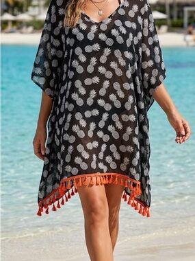 Pineapple Swim Cover-Up